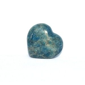 Natural  Blue Apatite Crystal Quartz Crystal Heart Healing Reiki